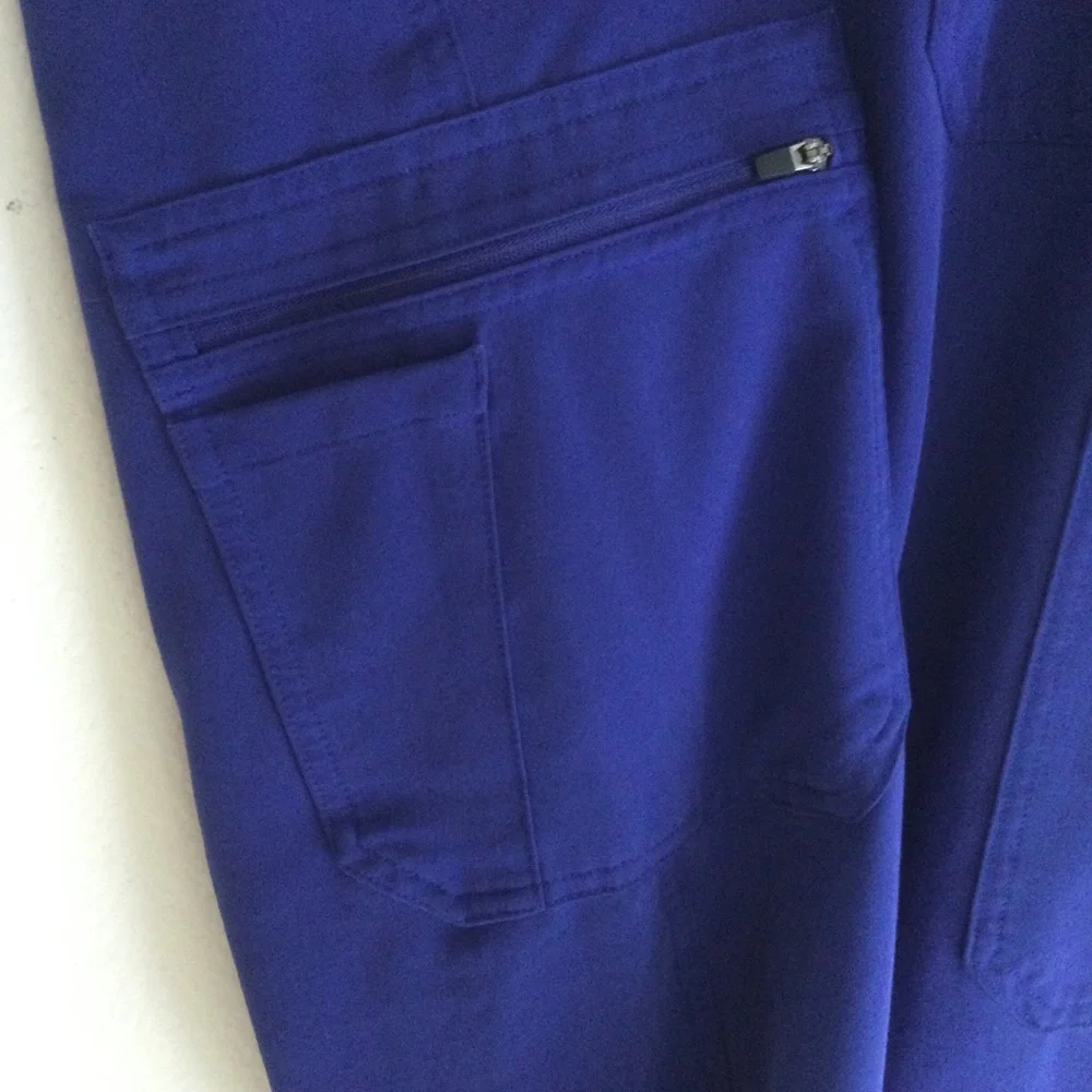 FIGS Men’s Cairo Cargo Scrub Pant Blue Sz Medium